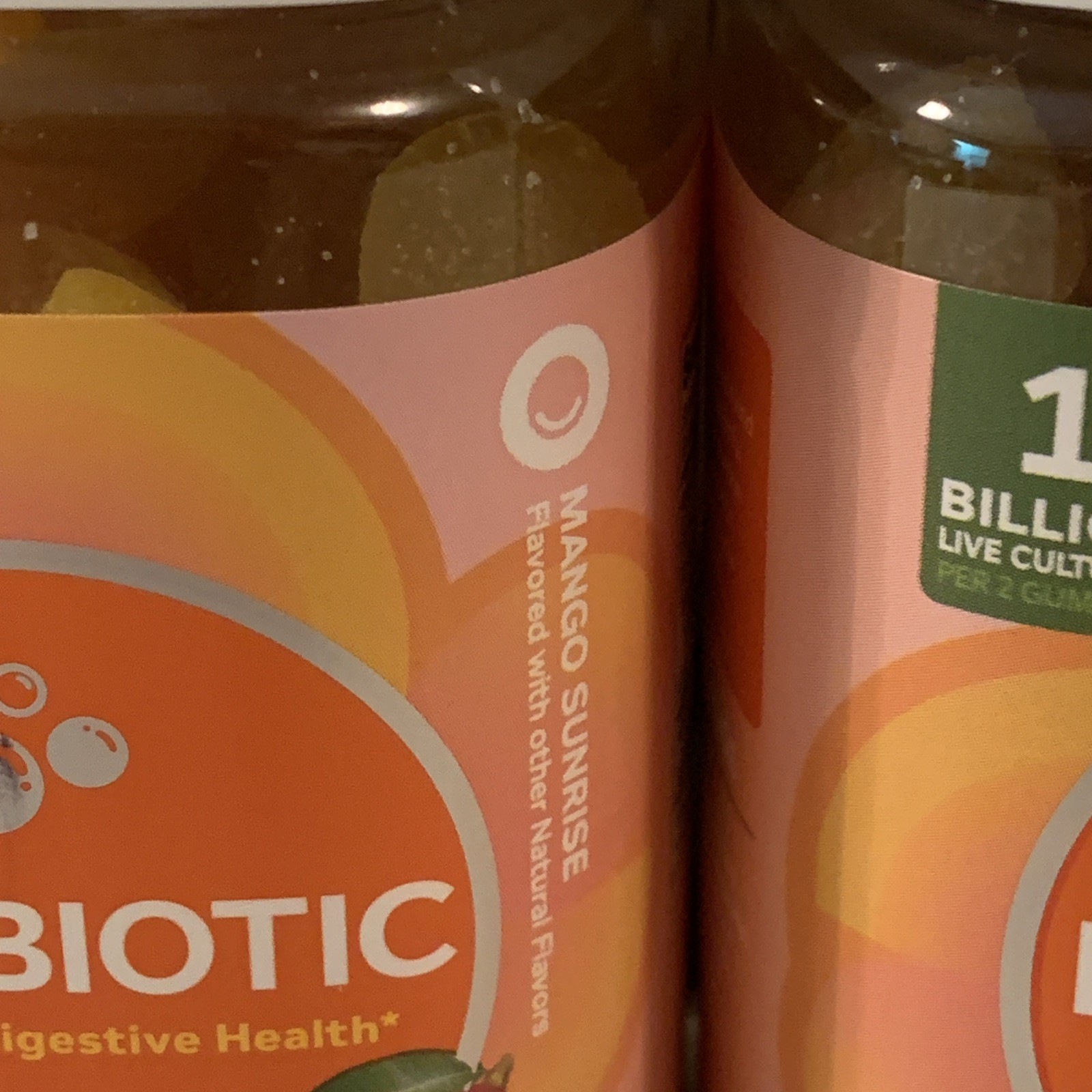 OLLY Probiotic Mango Gummy, 120 Gummies EXP 02/2027