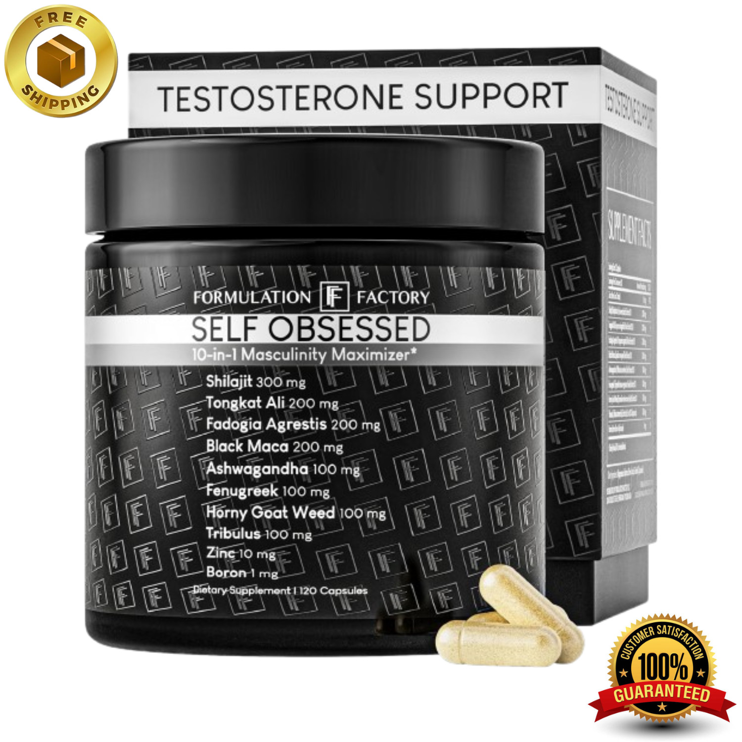 Formulation Factory Self Obsessed 10-in-1 Masculinity Maximizer for Men BRANDED