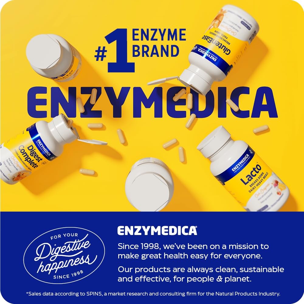 Enzymedica Digest Gold + ATPro, Maximum Strength 45 Count (Pack of 1),