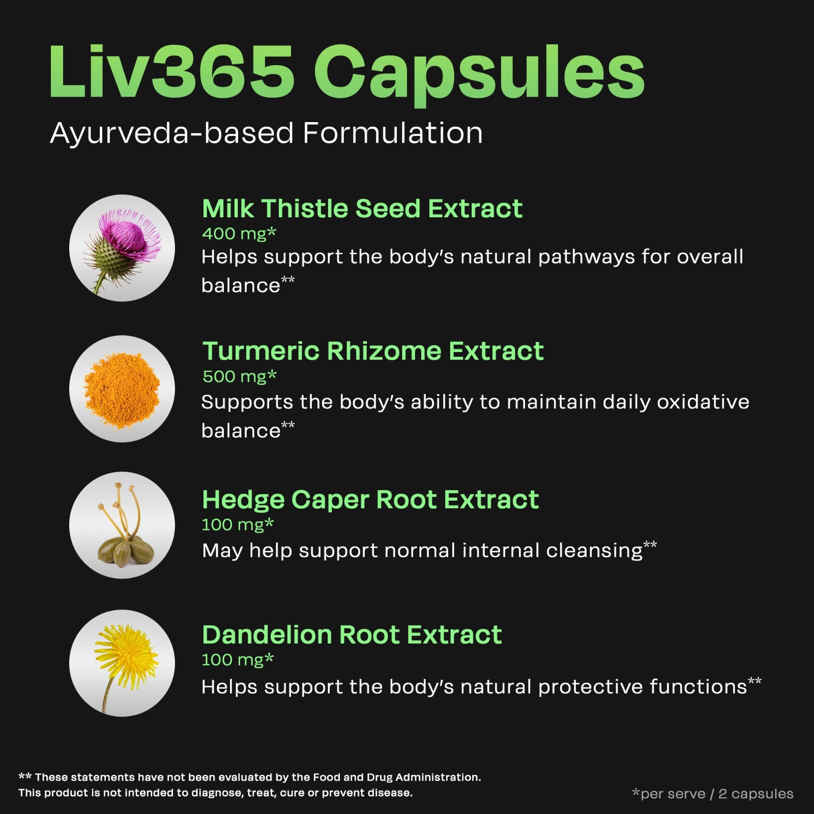 Auric Herbal Liver Support Supplement | Milk Thistle (Silymarin) | Capsules