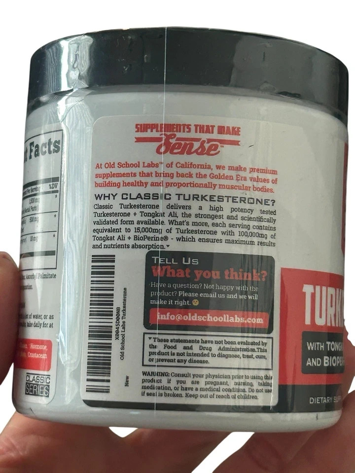 Old – Turkesterone Supplement for Men School Turkesterone 1500mg Max Potency