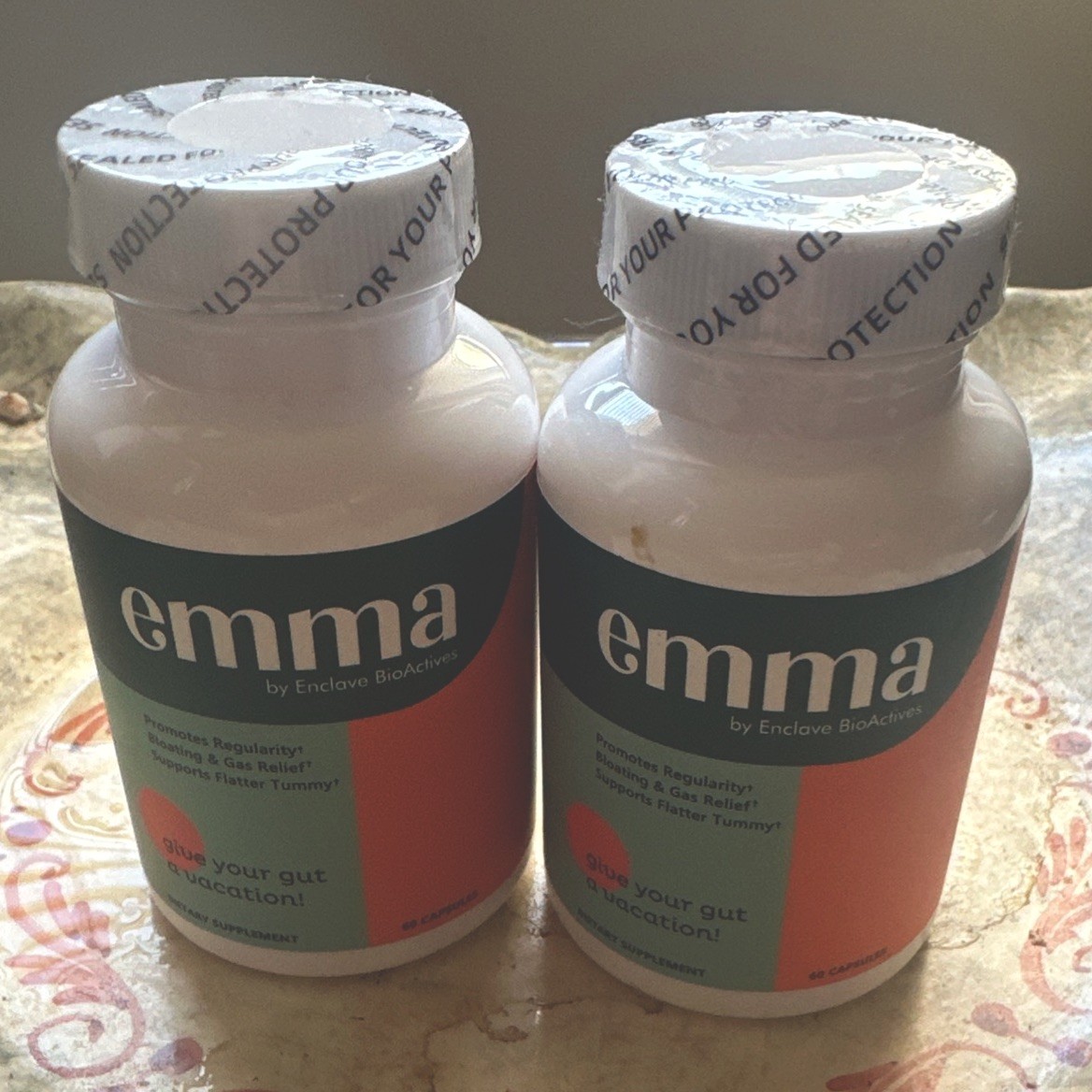 Emma Gut Health Doctors Endorsed Supplement Total 120 Capsules 2 Bottles