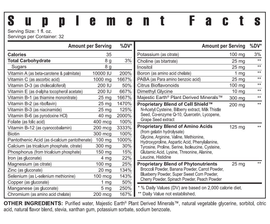 Youngevity Ultra Body Toddy™ – 100+ Nutrient Mega Multi-vitamin Mineral Suppl…