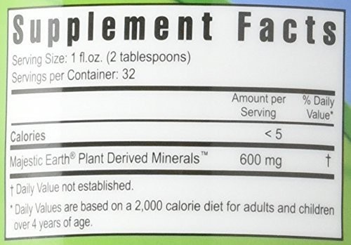 “77+ Natural Plant-Derived Liquid Minerals – 19,000mg Trace Minerals – Colloidal