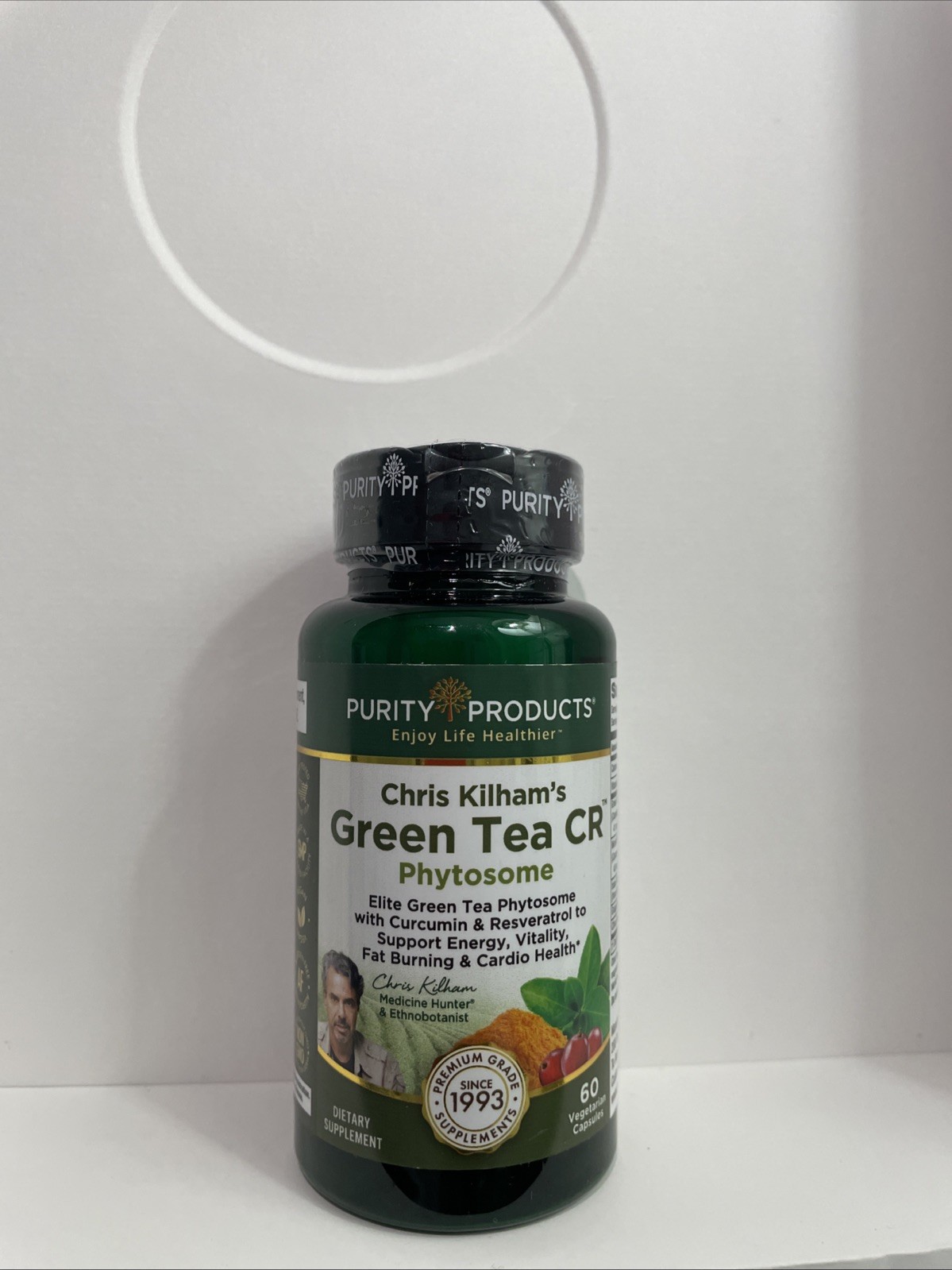 Purity Products Chris Kilham’s GREEN TEA CR PHYTOSOME 60 Capsules EXP 4/2026 NEW