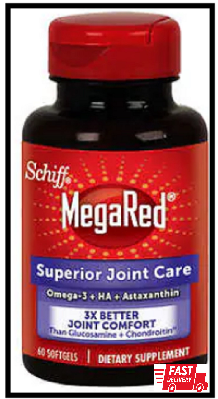 Schiff MegaRed Superior Joint Care, 60 Softgels – Best Price – Free Shipping!