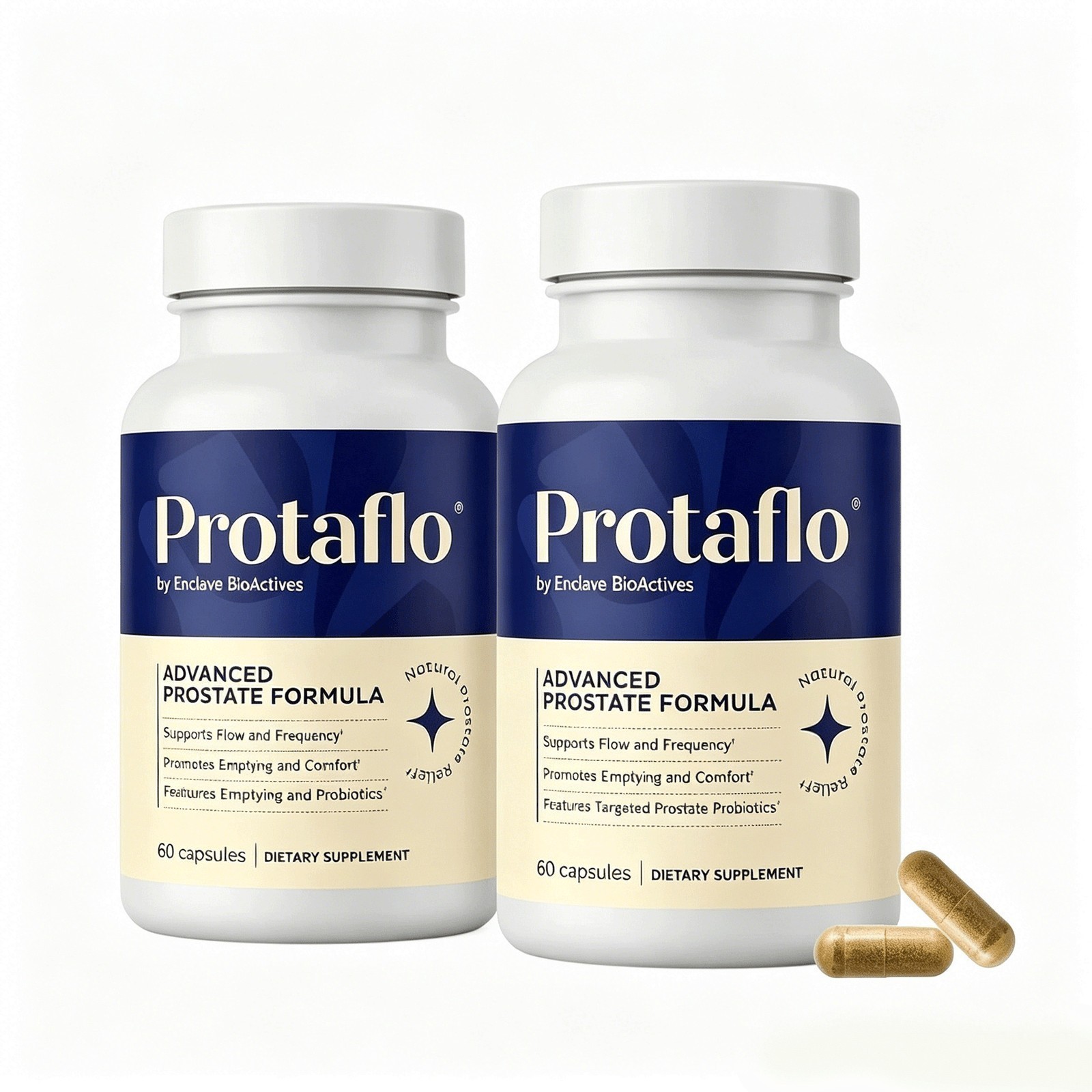 Protaflo Advanced Prostate Formula 60 Capsules Dietary Supplement for Men 2x