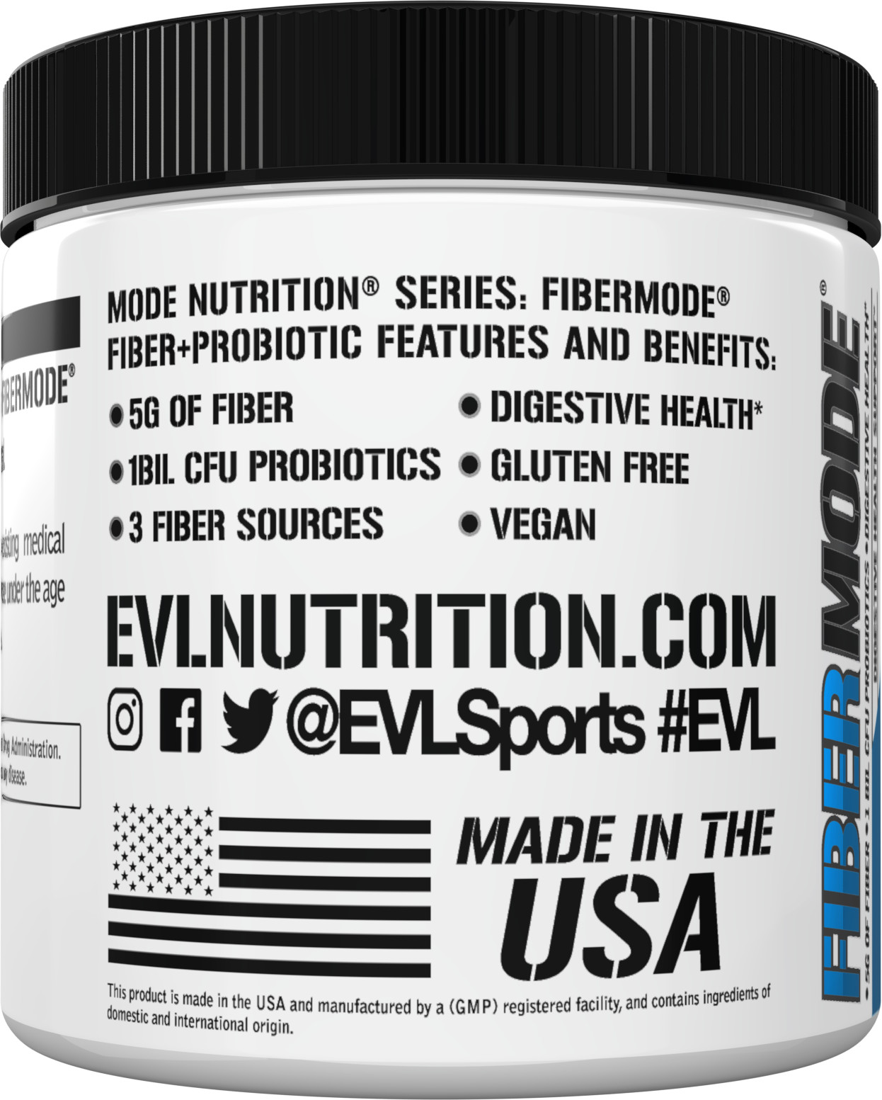 Evlution Nutrition FiberMode – Fiber + Probiotic – 30 Servings