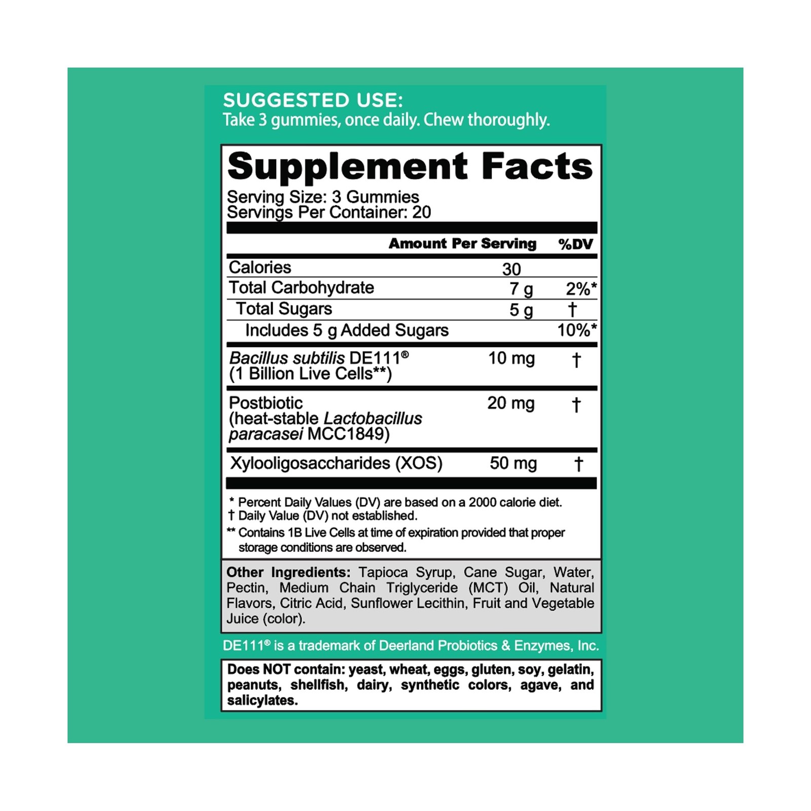 Goli Pre Pro Postbiotic Gummies – Worlds First 3-in-1 Formula w… USA FAST SHIP