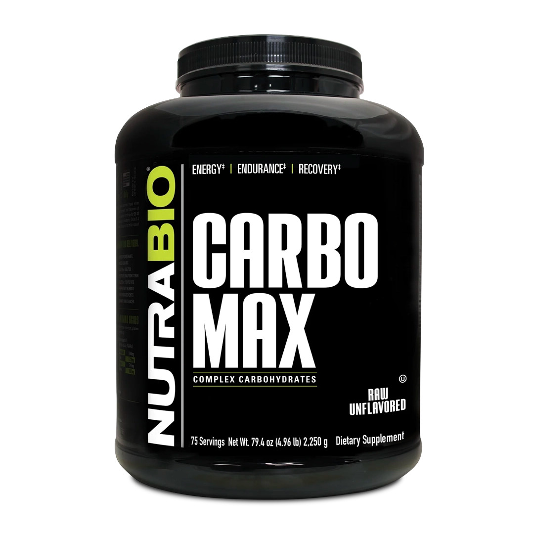 NutraBio – CARBOMAX Maltodextrin – Complex Carbohydrate, Unflavored Powder-5 Lbs