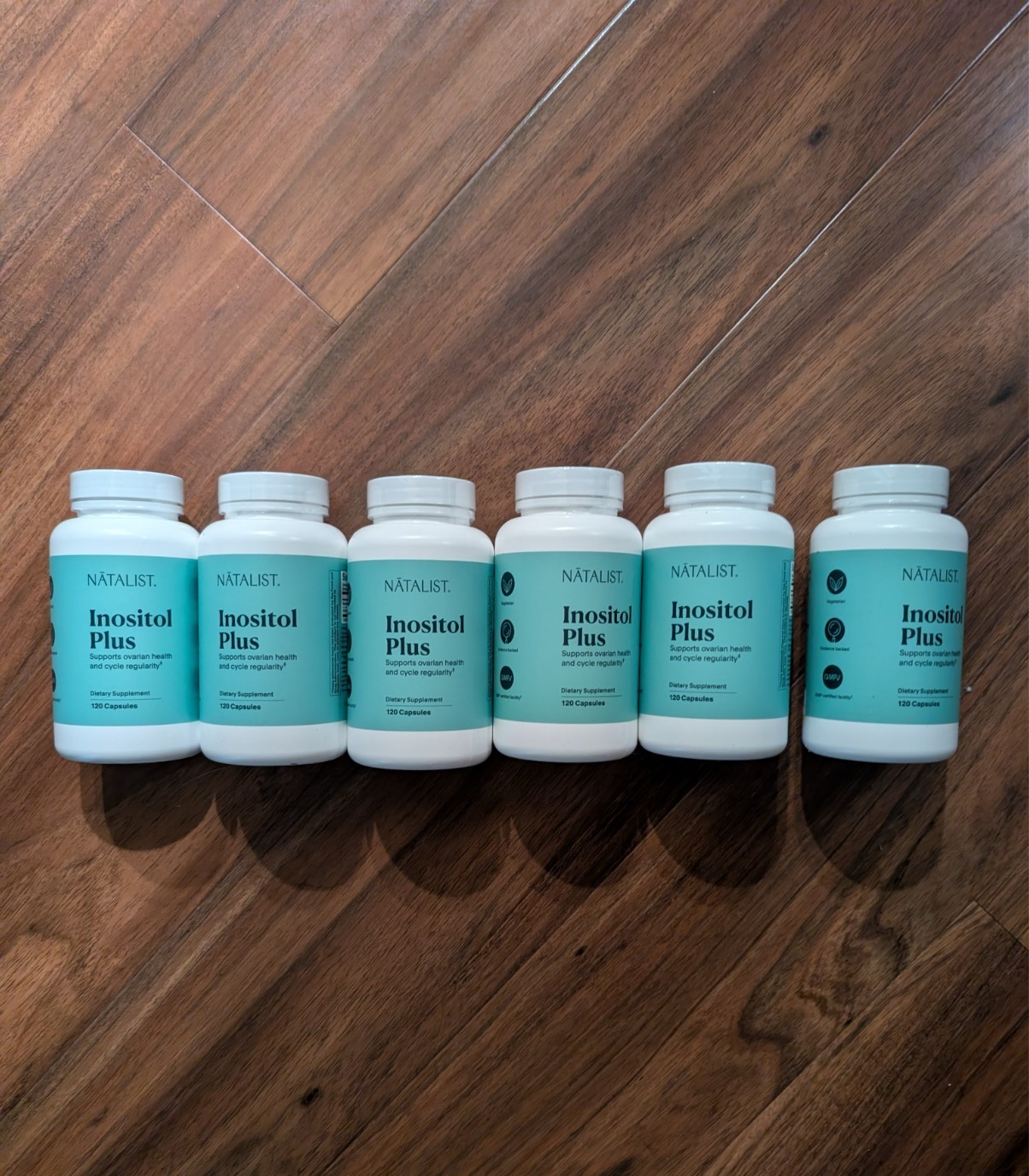 Natalist inositol capsules 120 caps/bottle expiration date 07-2026