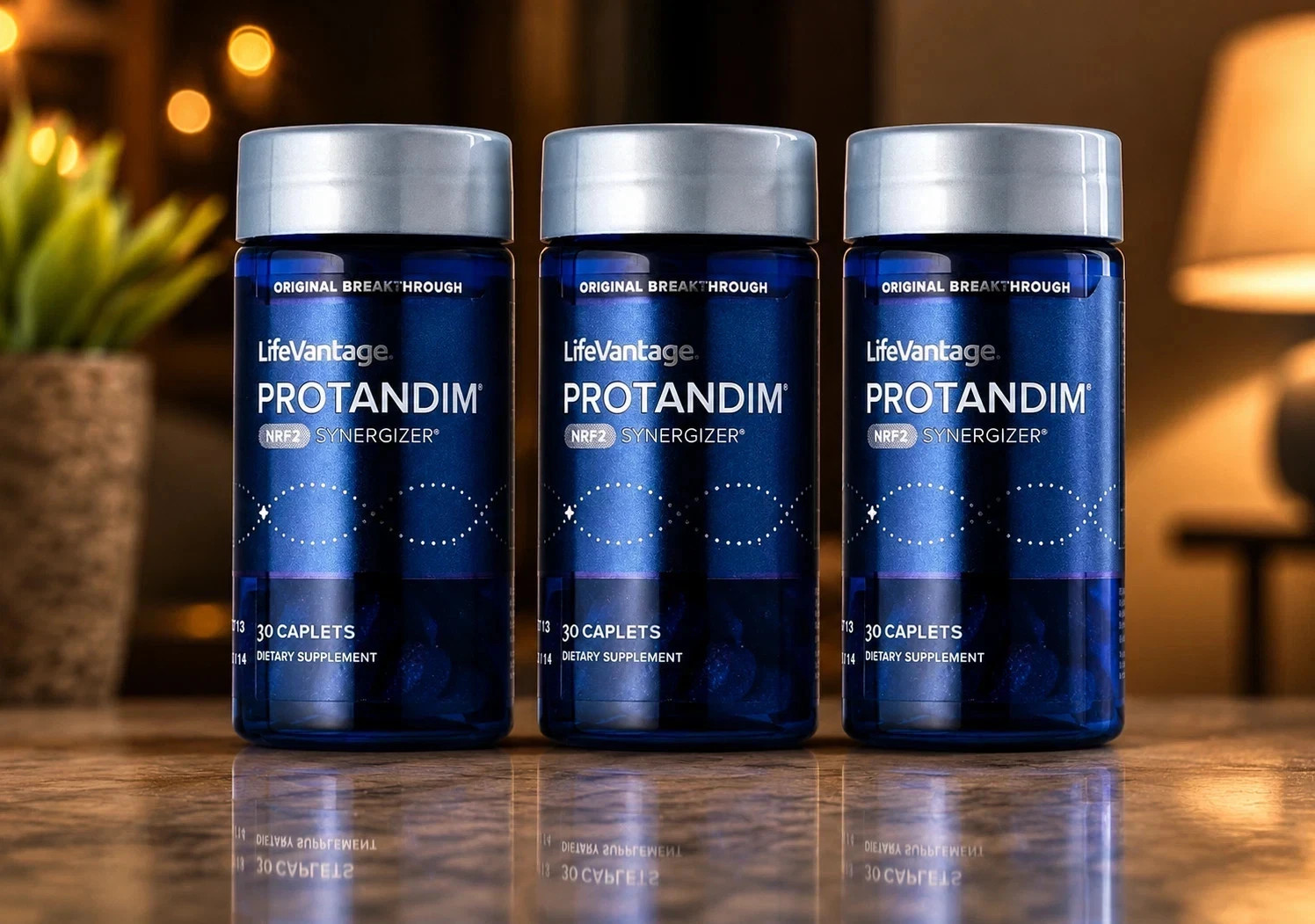 LifeVantage Protandim NRF2 Synergizer Dietary Supplement 30 Caplets (Pack Of 3)