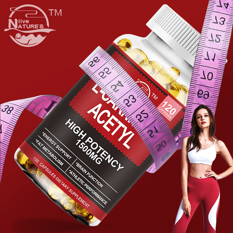 ACETYL L-CARNITINE 1500mg Nervous System Health Antioxidant 2 x 120PCS CAPSULES