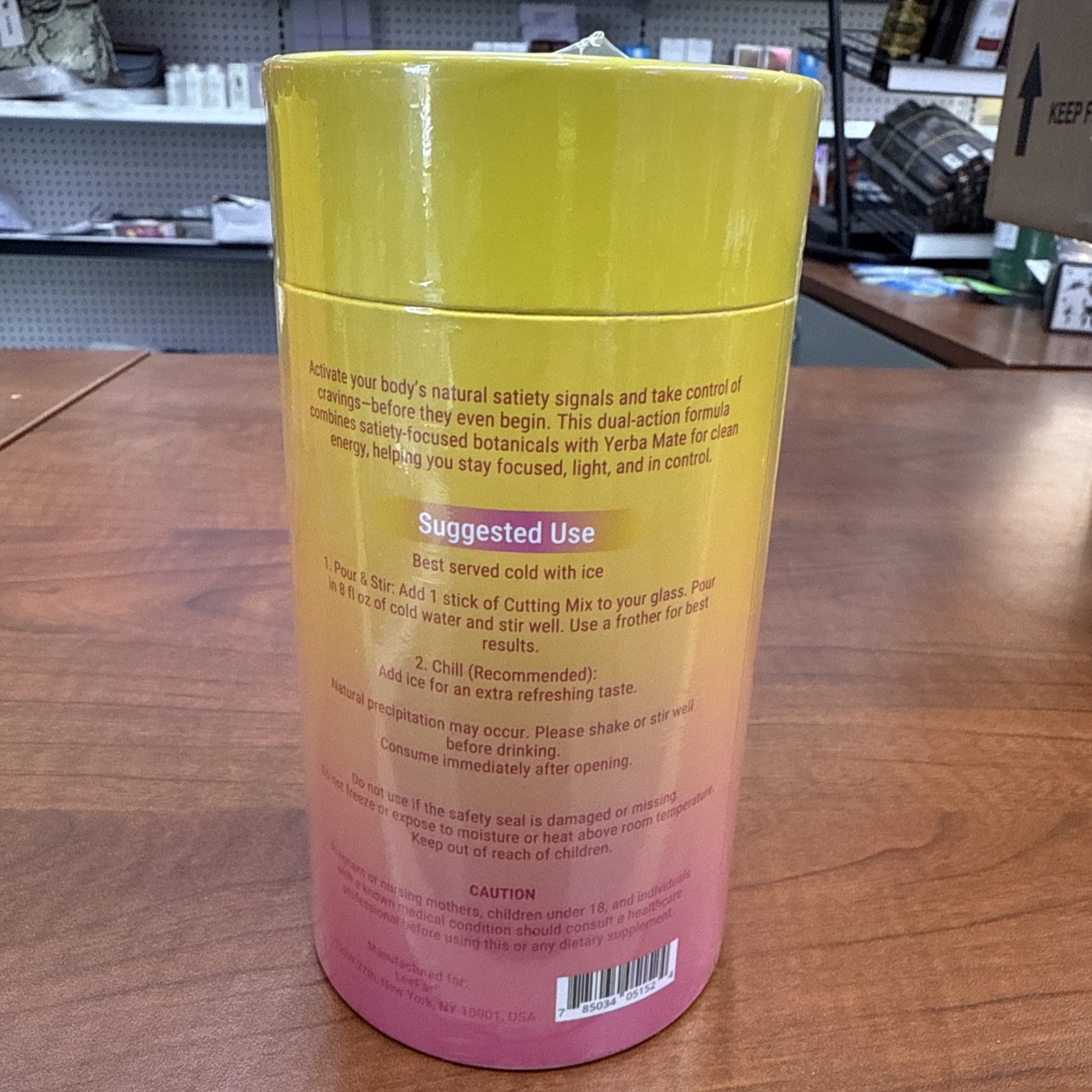 Leefar Cutting Drink Mix Berberine Chromium 5-HTP Yerba Mate Magnesium Exp 01/28