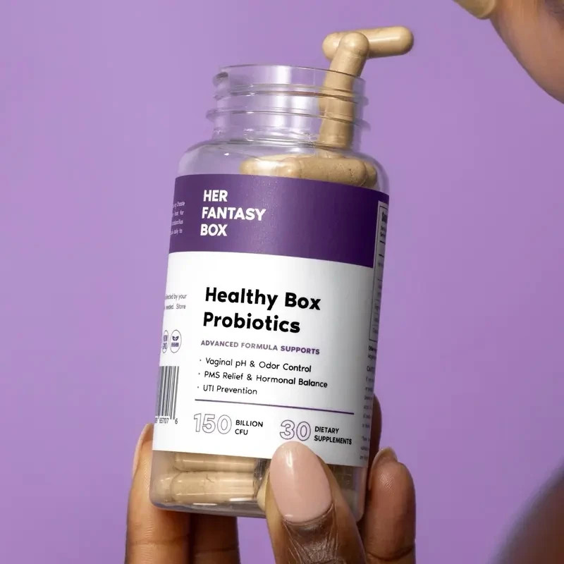 Her Fantasy Box Healthy Box Probiotics 30 Capsules Vaginal Health Support