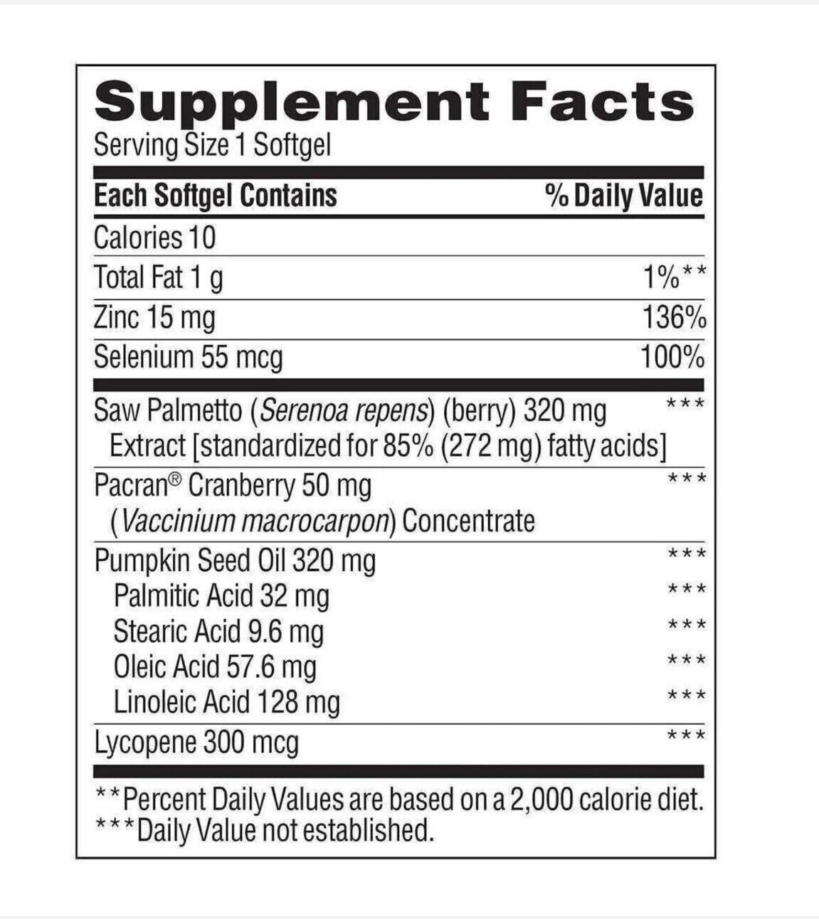 trunature Prostate Plus- Health Complex,-250 Softgels-Fast shipping.