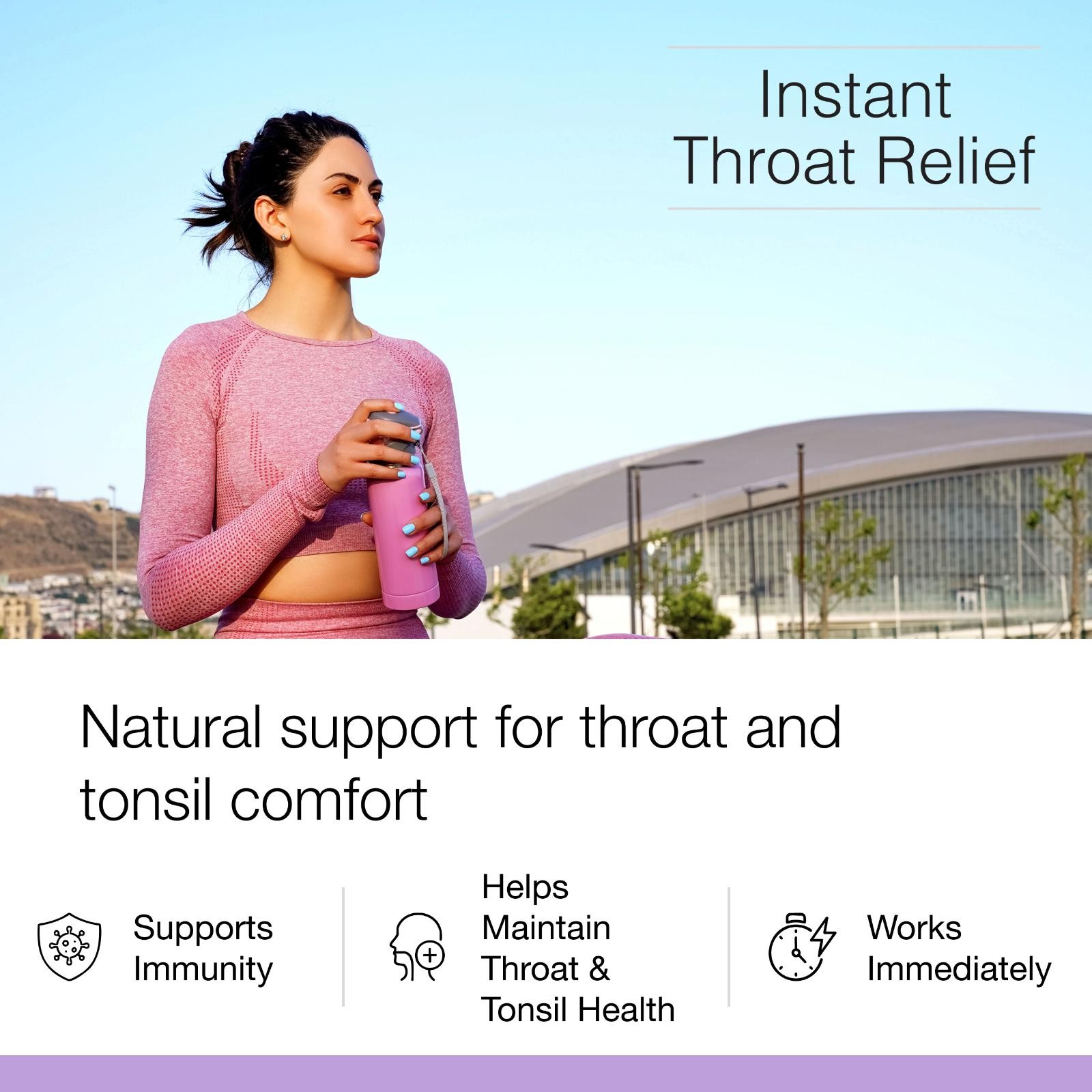 Dr. Schulze’s Throat & Tonsil – Throat Spray – Immune Support – 1 fl oz