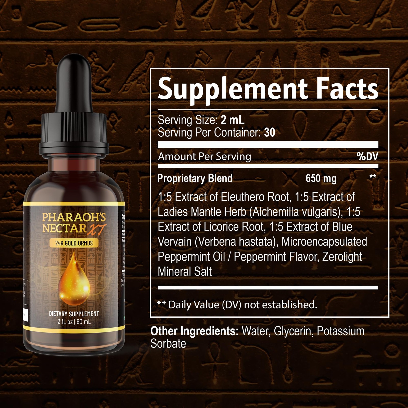 Nutraville Ultra-Pure, 99.9% Liquid Gold – 24K Monoatomic 2 Fl Oz(Pack of 1)