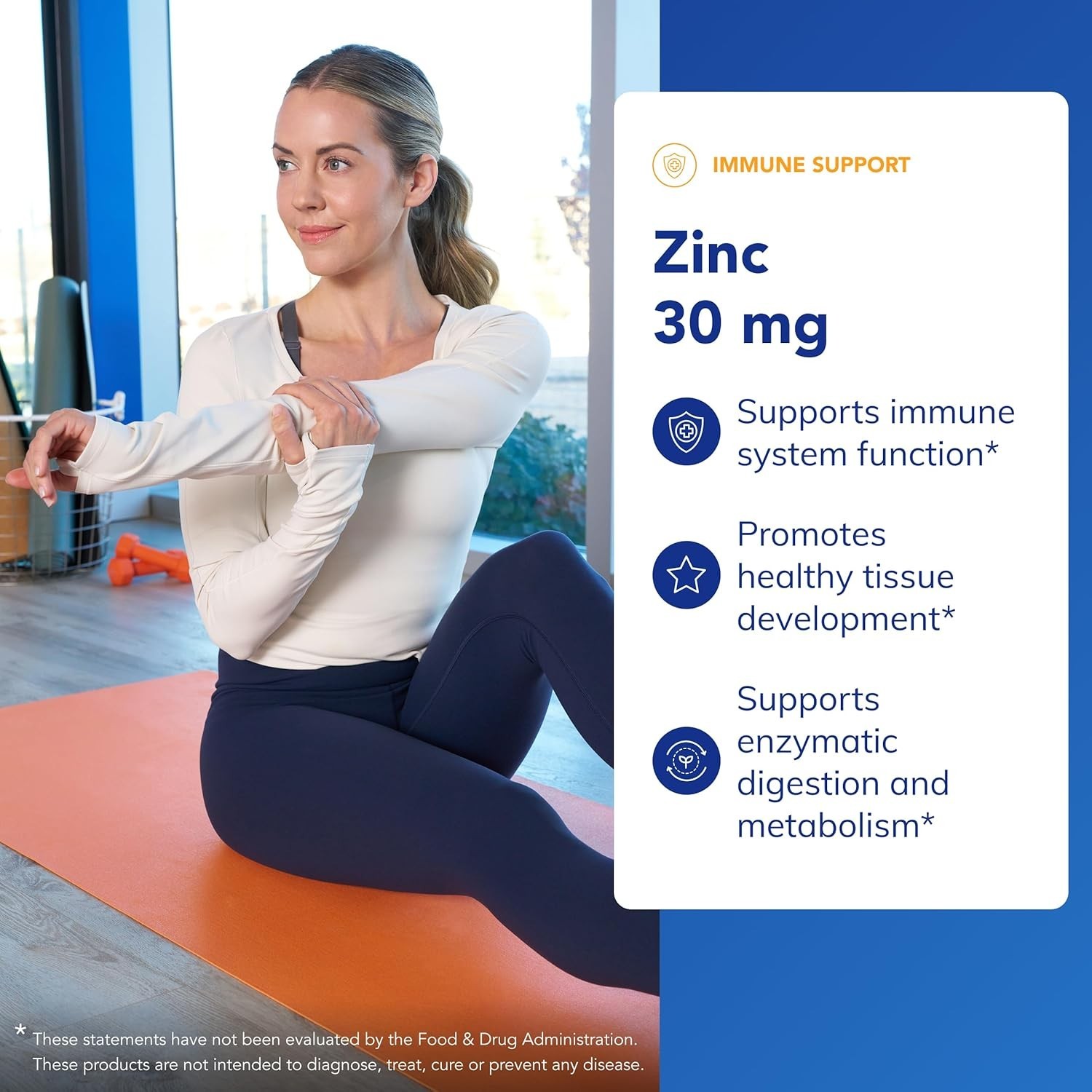 2-PACK – Pure Encapsulations Zinc 30 mg – Dietary Supplement 60 Count BB 04/2028