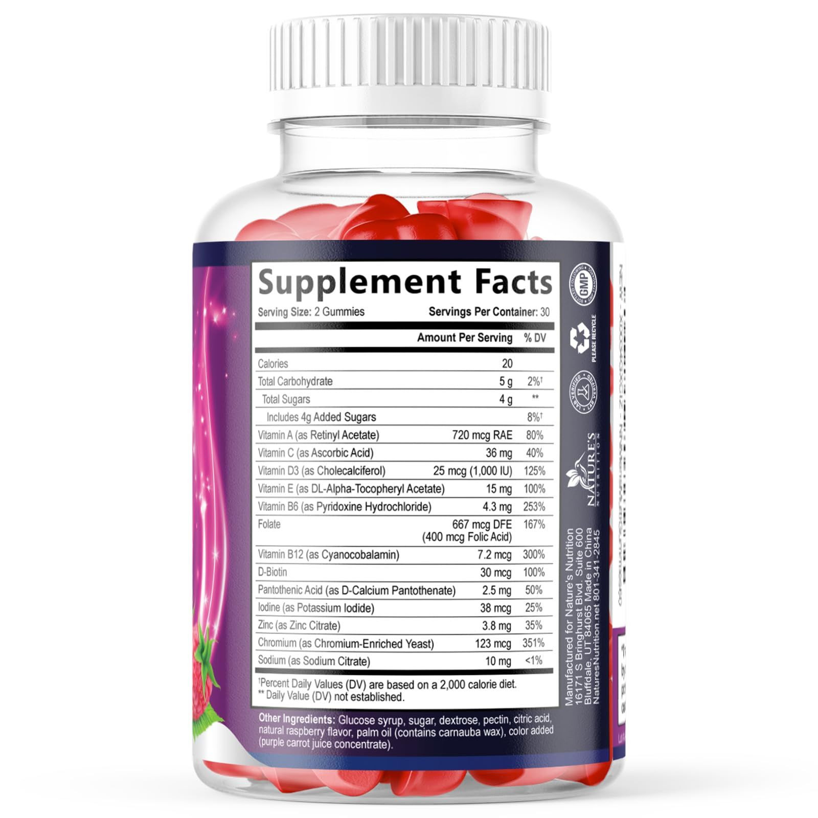 Multivitamin for Men – Complete Daily Mens 60 Count (Pack of 1)
