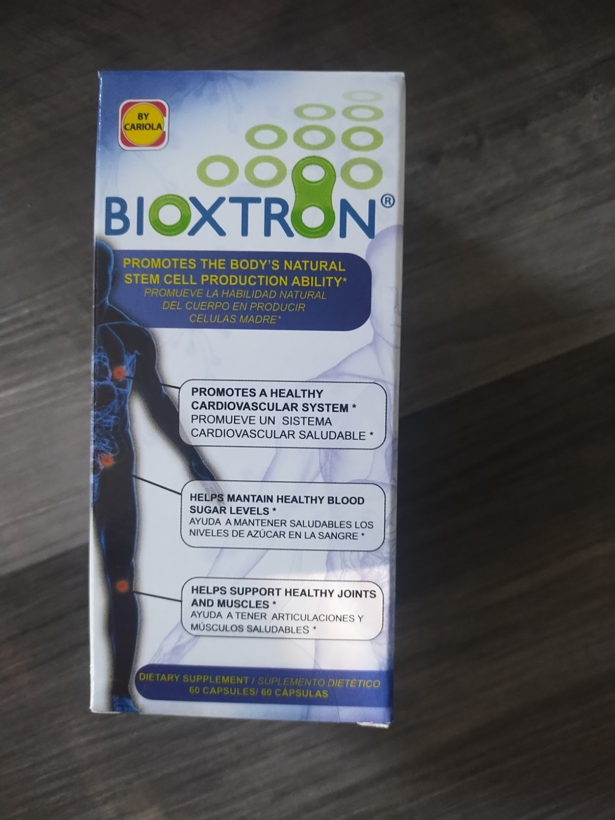 BIOXTRON STEM CELL PRODUCTION ABILITY 60 CAPS |EXP 8/28