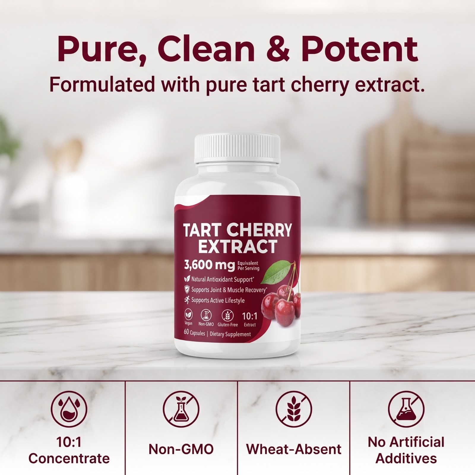 Good Grove Tart Cherry Extract Joint & Sleep Herbal Supplement