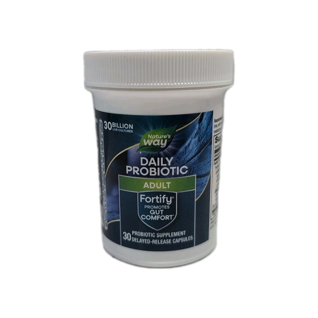Natures Way Daily Probiotic ADULTS 50+ Fortify 30 Billion 30 capsule 01/2026
