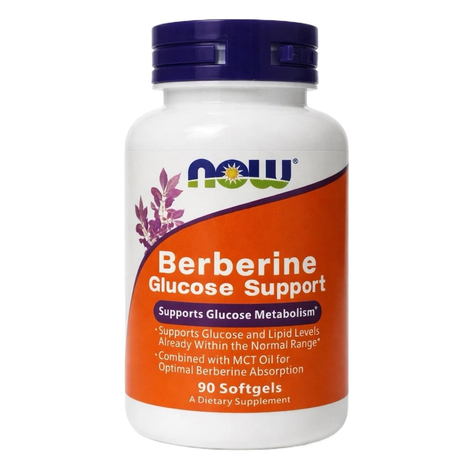 NOW Foods Berberine Glucose Support Softgel – 90 Count