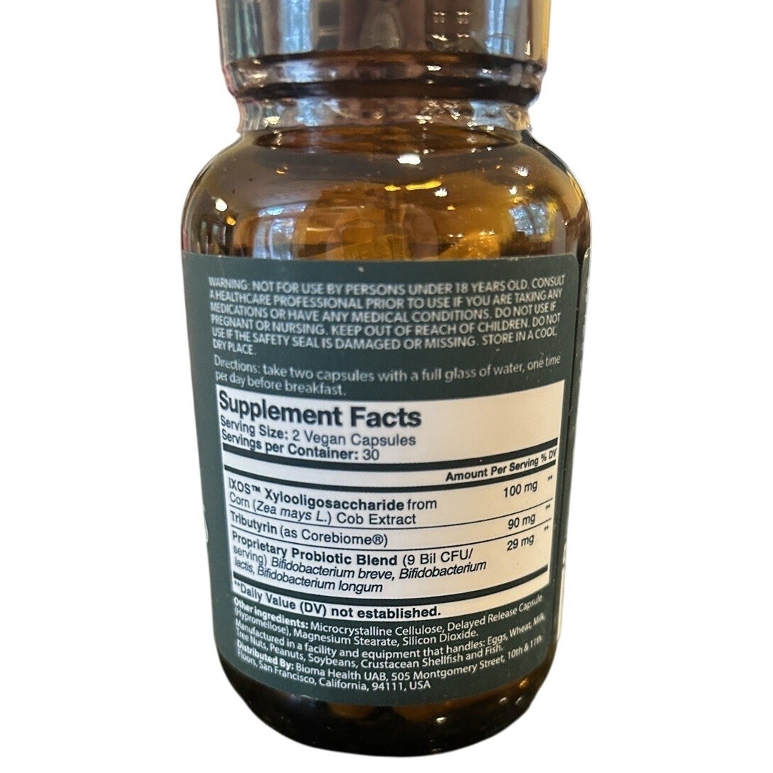 Bioma Probiotics 3-in-1 Gut Health Formula – 180 Capsules Total