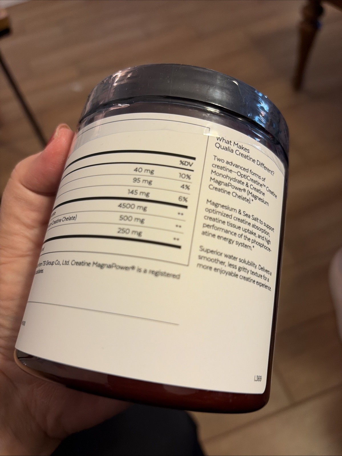 Qualia Creatine | Advanced Creatine Complex | 2 Creatine Sources + Magnesium | O