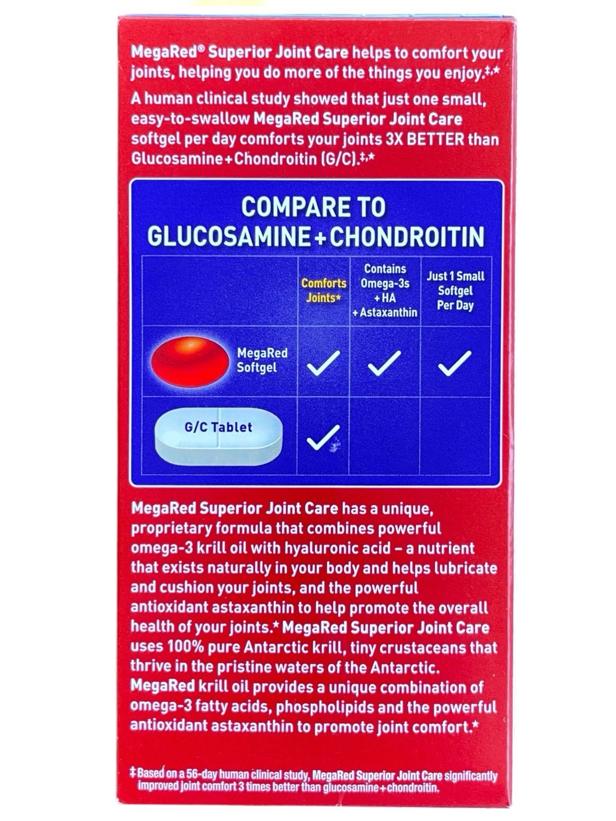 Schiff Megared Superior Join Care , 60 Softgels, Exp01/2027