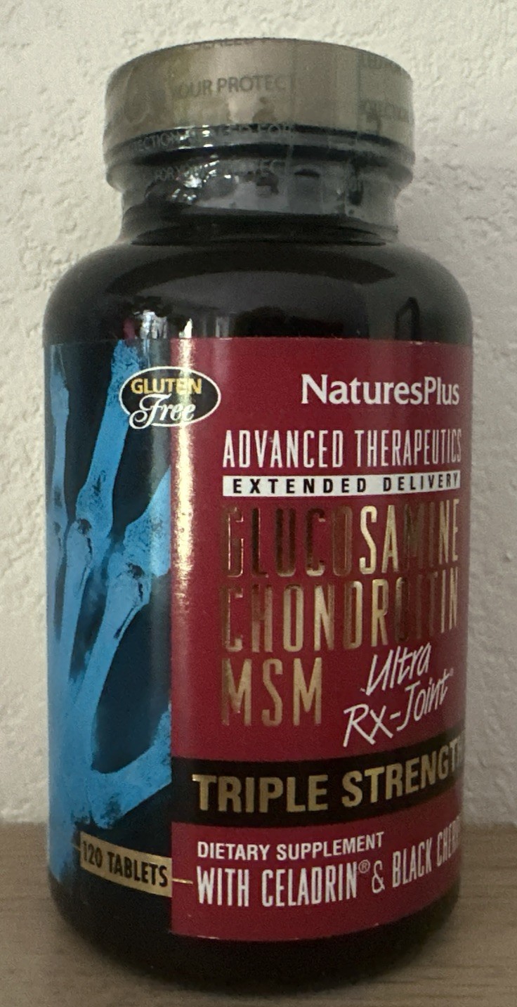 Nature’s Plus Ultra Rx-Joint Triple Strength 120 Tabs – Exp 12/28