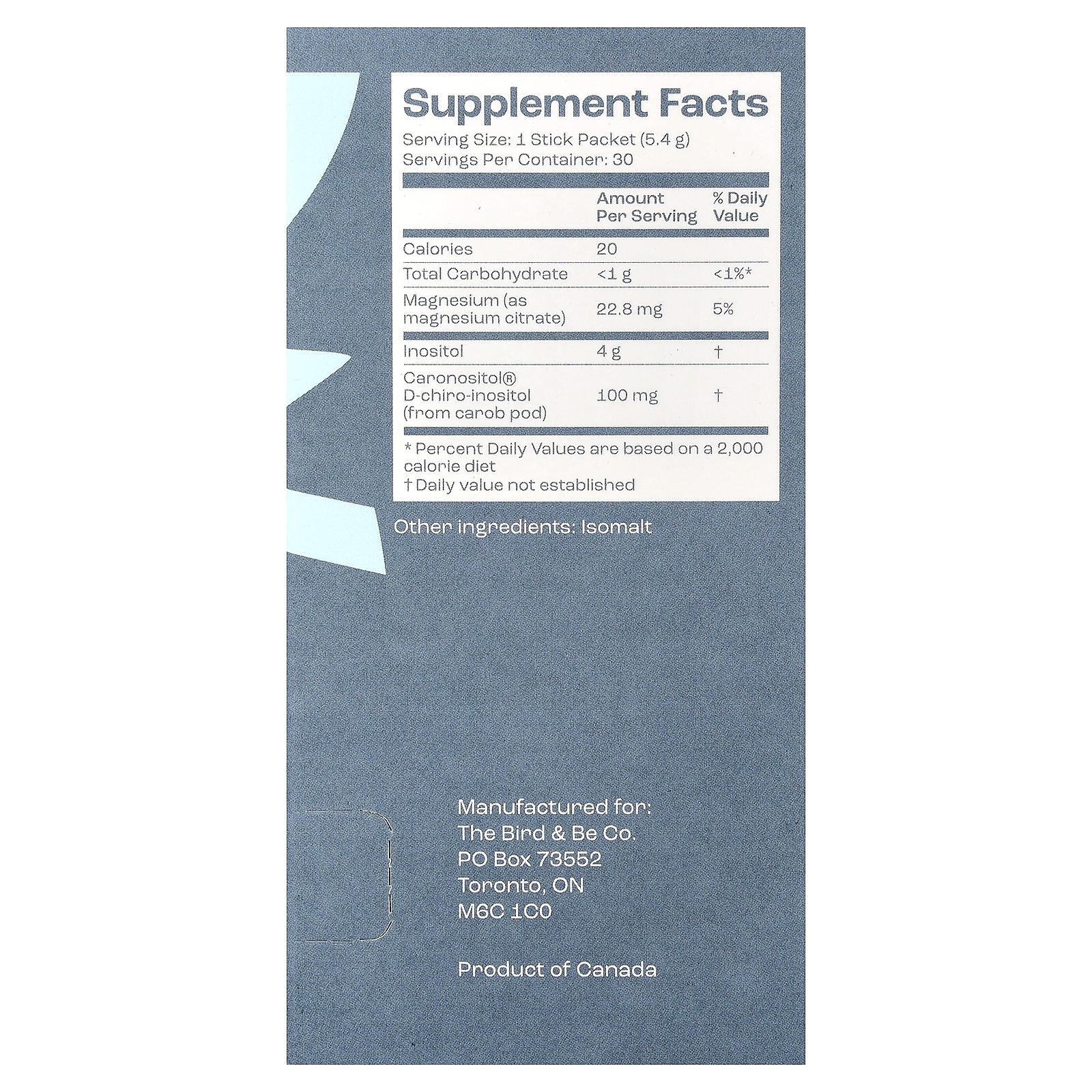 Inositol Cycle Support, 30 Stick Packets, 5.4 g Each