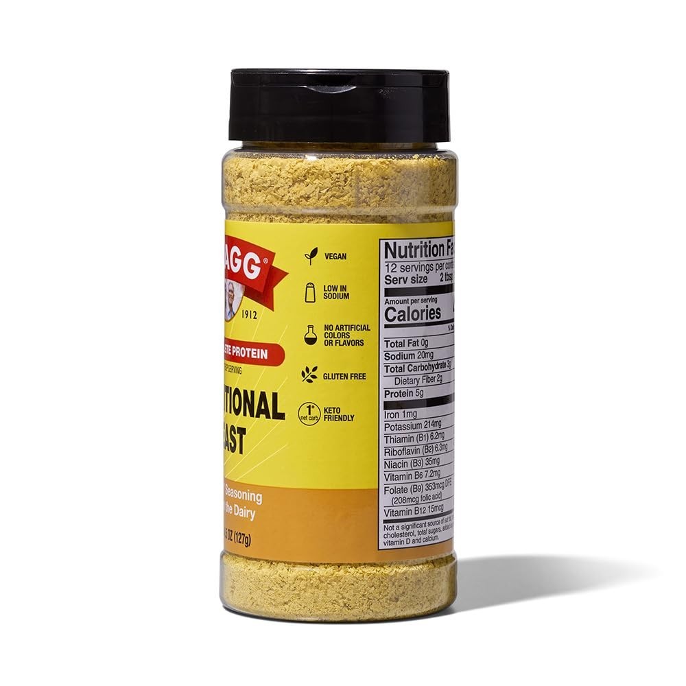 4.5oz Nutritional Yeast Seasoning with Shaker – Gluten-Free Delight