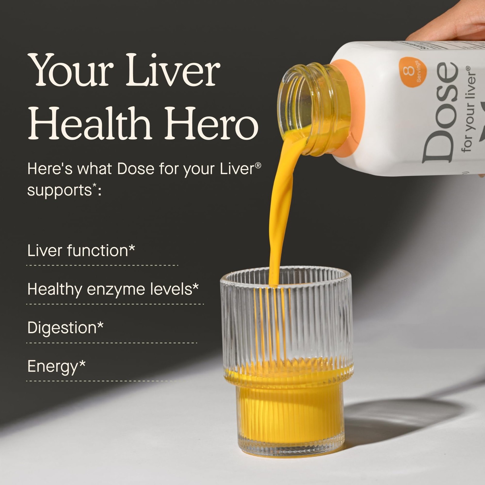 Dose for Your Liver Cleanse Detox & Repair 16oz Bottle 3 Pack Organic Milk