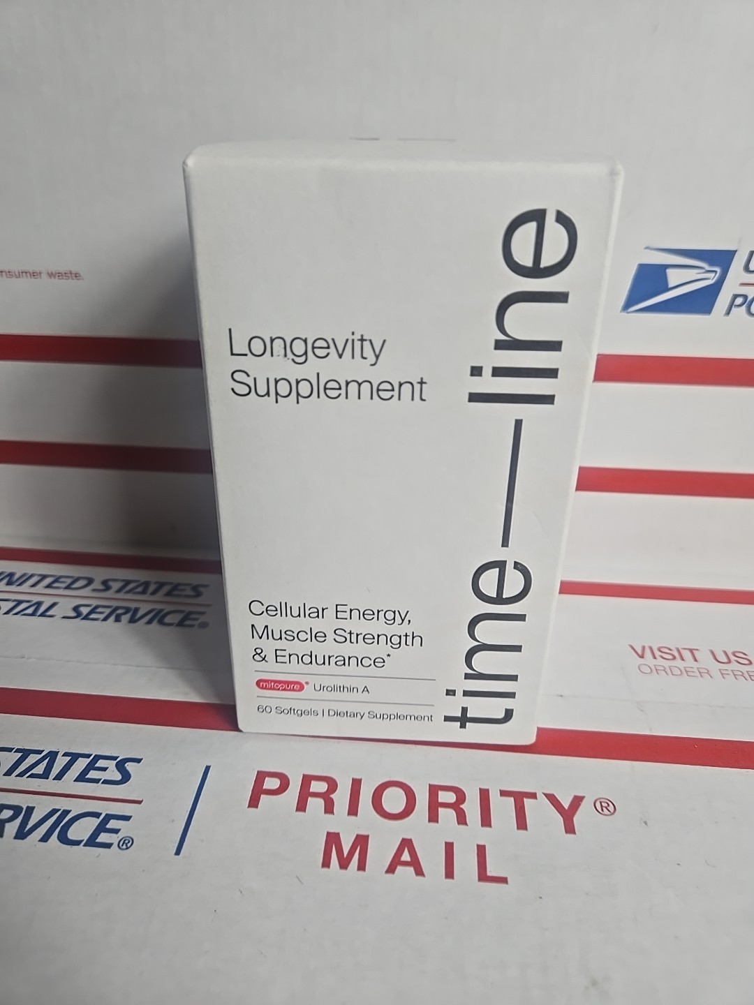 Time-Line – Longevity Supplement Mitopure – Urolithin A – 60ct – Exp: 02/2026