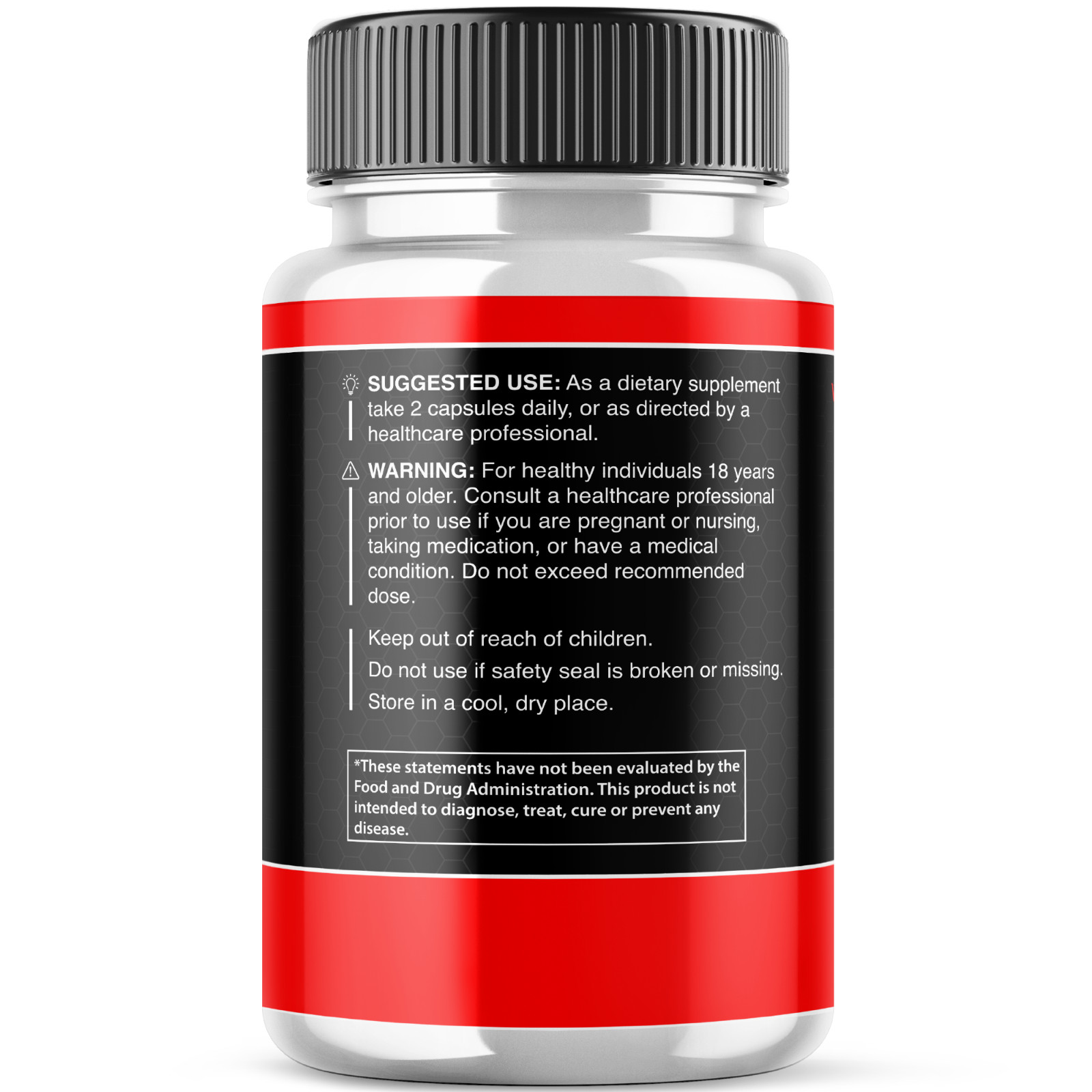 (5 Pack) Ember Ghee Male Support for Maximum Strength Supplement (300 Capsules)