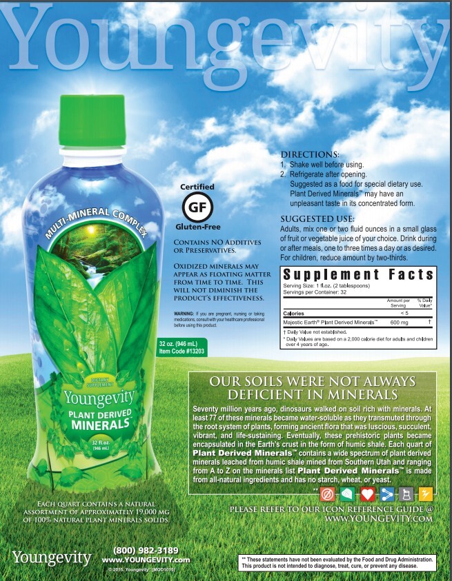 Youngevity Dr. Wallach Plant Derived Minerals – 6-Pack FREE SHIPPING