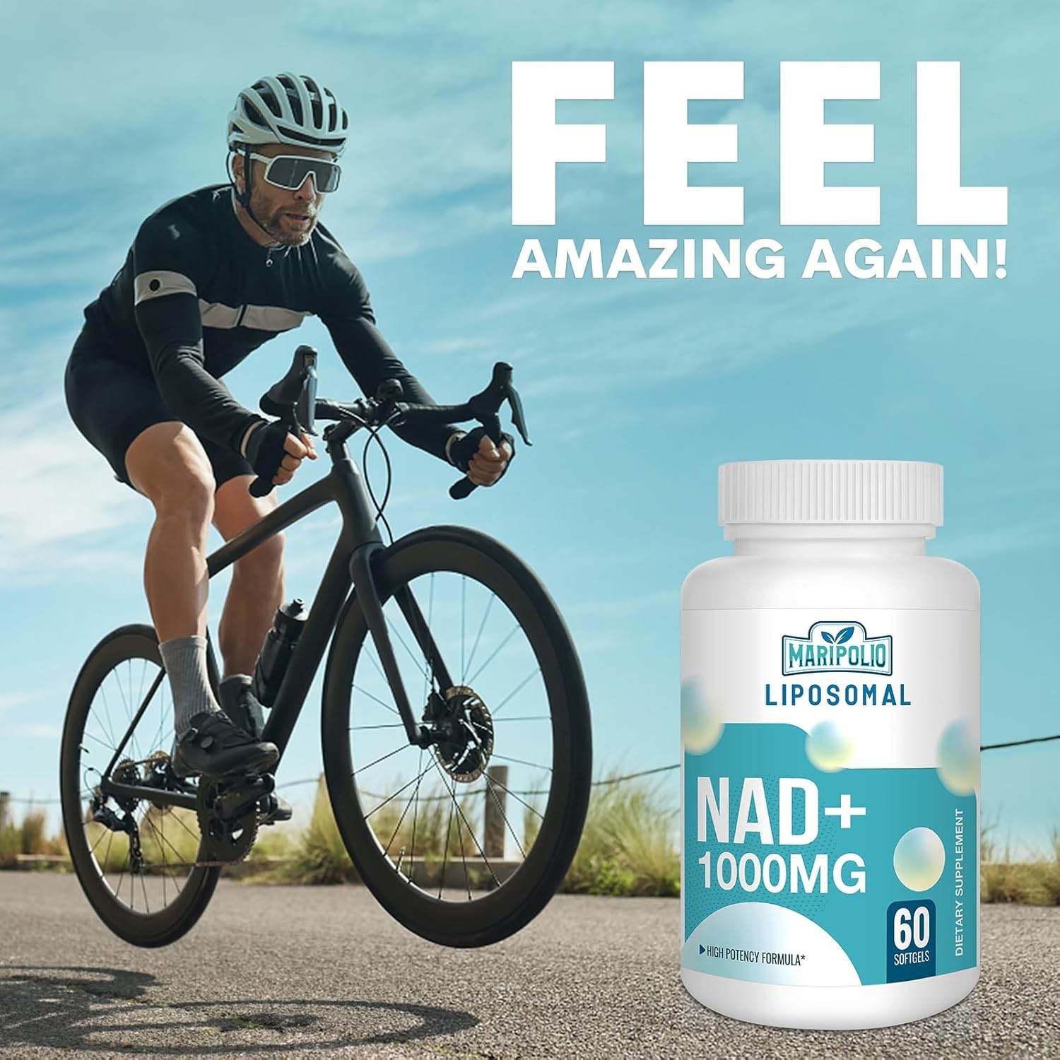 Liposomal Supplement 1000mg – Energy , Brain Function DNA Supporting