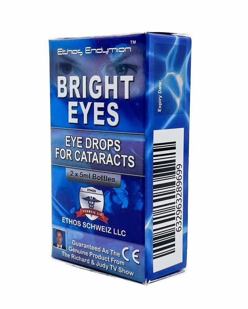 Cataract Ethos Bright Eyes NAC Eye Drops 1 Box 10ml FREE POSTAGE WORLDWIDE