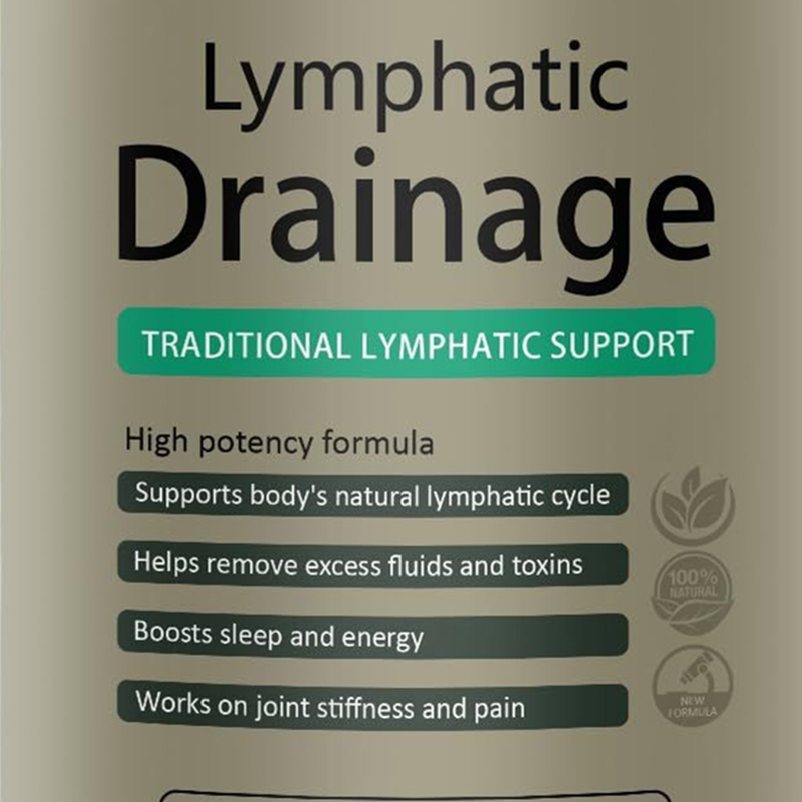 3PACK Sculptique Lymphatic Drainage Capsules, Lymphatic Drainage, 60 Capsules US