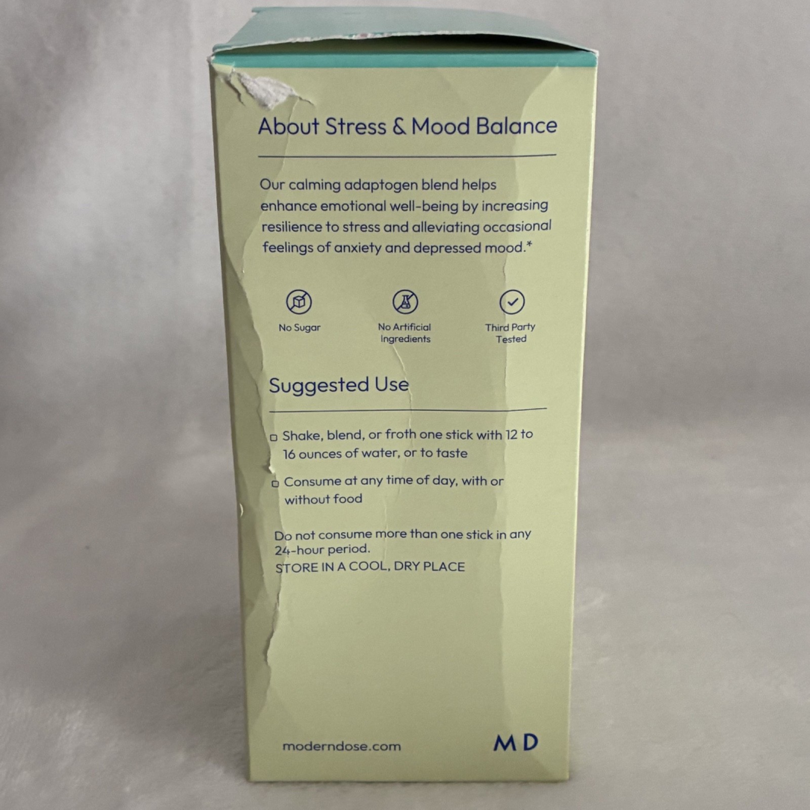 Modern Dose Stress & Mood Balance 30 Packets Adaptogens BNIB Box Exp 05/2026