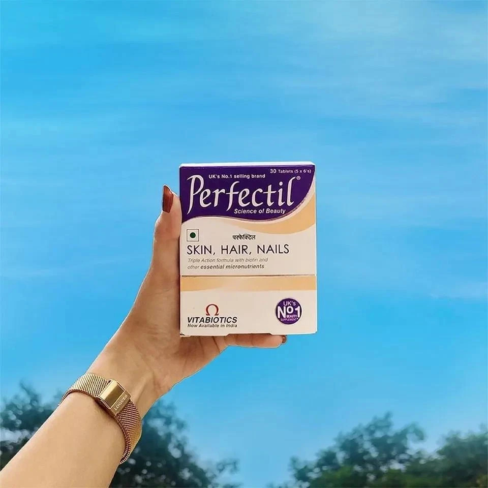 Vitabiotics Perfectil (30 Tablets) with Biotin for Skin , Hair & Nai LONG EXPIRY