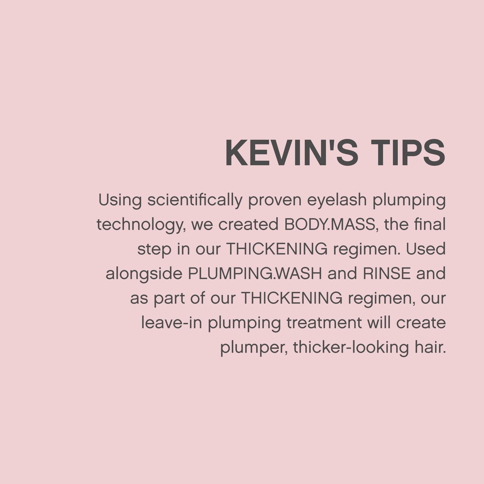 Kevin Murphy Body Mass 3.4 oz 3.4 Fl Oz (Pack of 1)