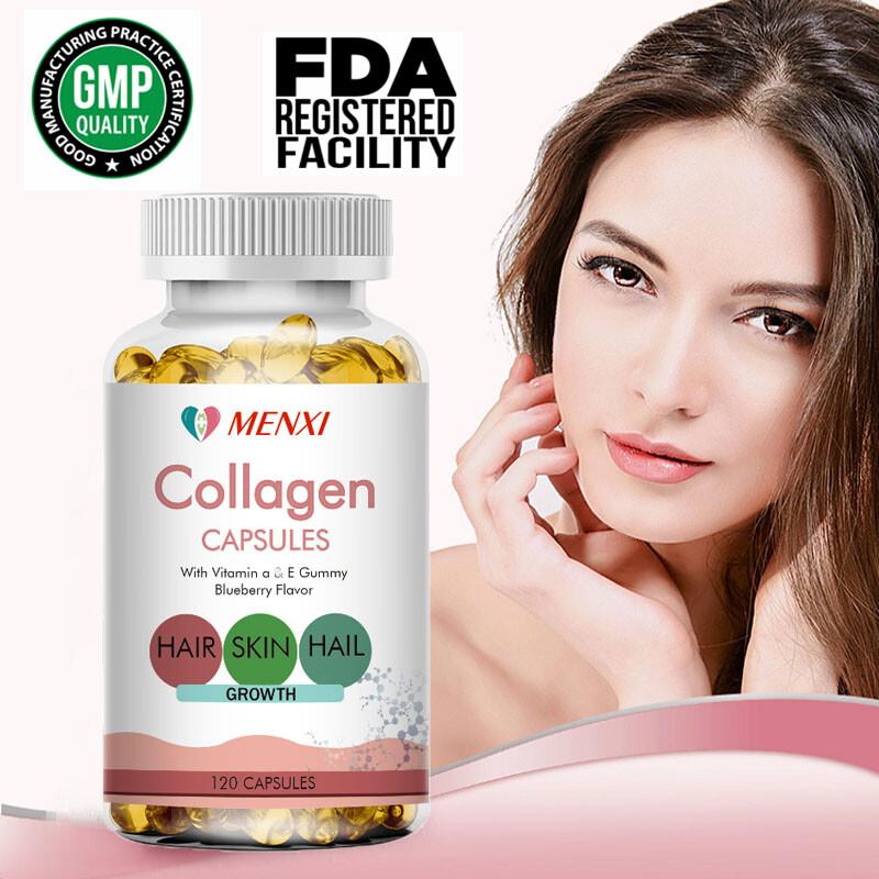 100% Natural Multi Collagen Peptides Anti Aging Skin Collagen Pills 120/60pcs