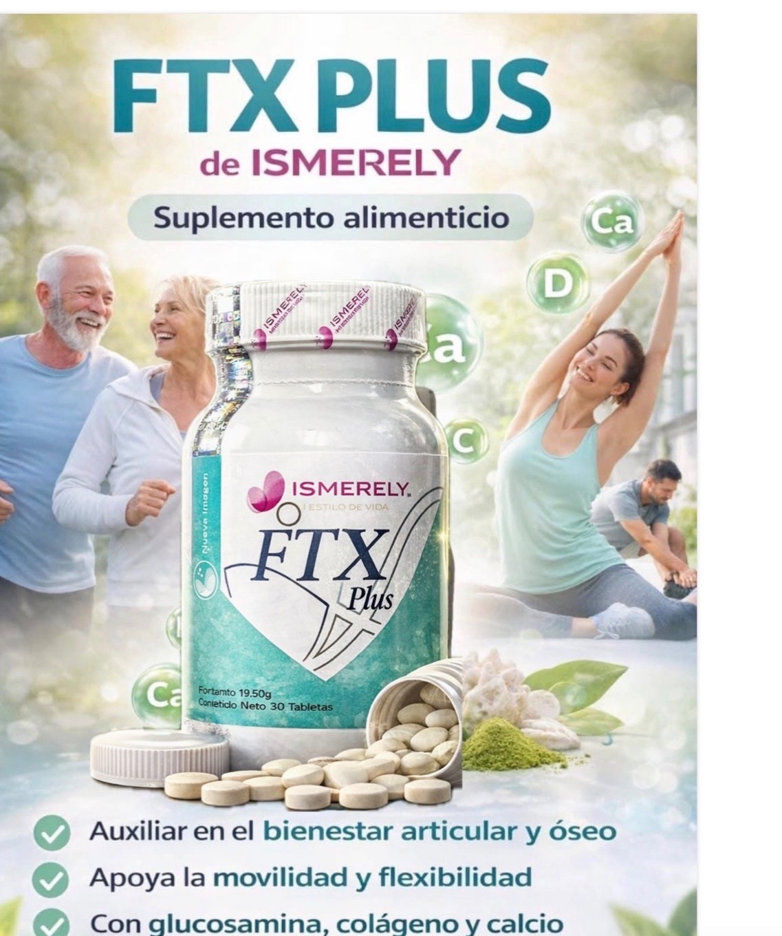 F7X Plus Ismerely las ORIGINALES Dolor de Rodillas,Articulaciones (New Bottle)