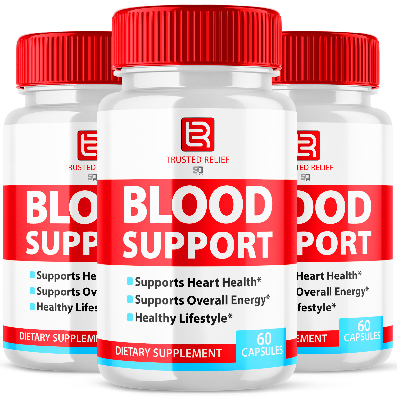 (3 Pack) Trusted Relief Pills – Blood Sugar Health Support Formula, 180 Capsules