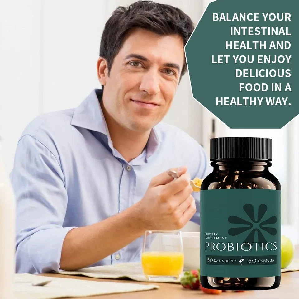 Bioma Probiotics For Digestive Health 3 in 1 Gut Health Formula 60 Capsules NEW