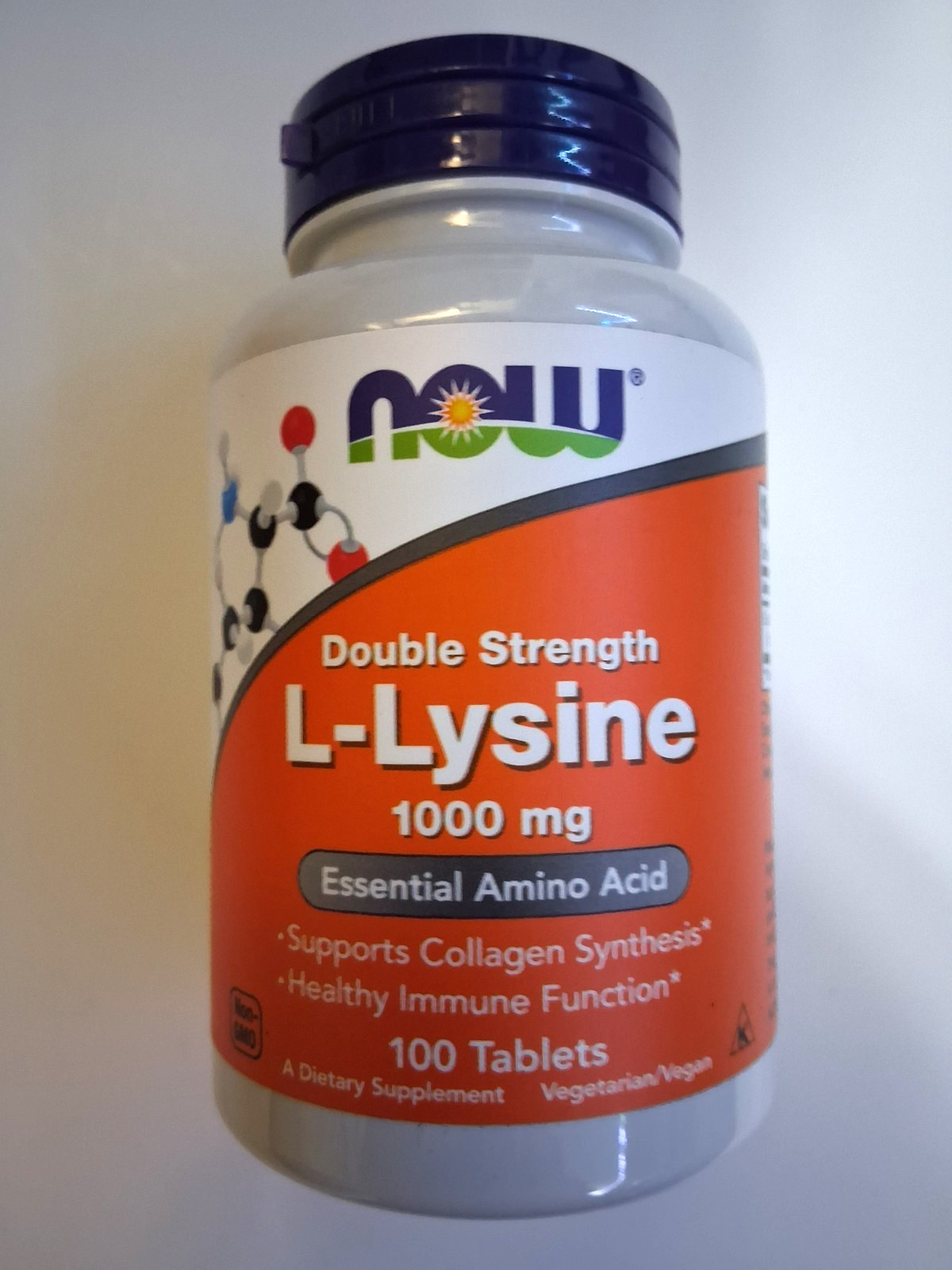 L-Lysine 1000mg Double Strength 100 Tablets EXP 05/2031 Brand New Sealed