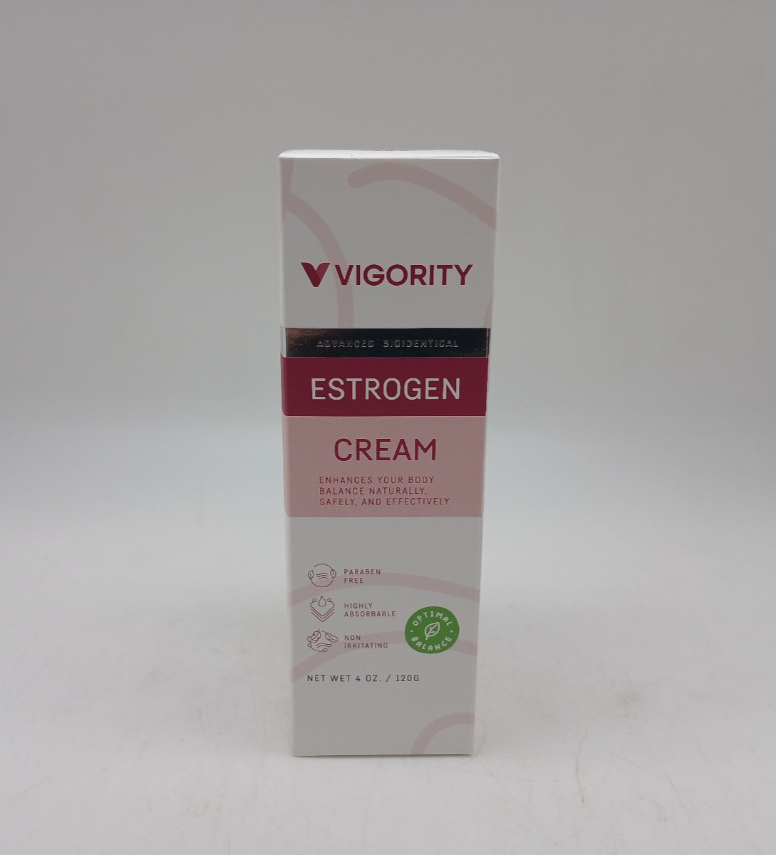 Vigority Estrogen Cream For Women Body Balance Menopause Relief 4oz 2-Pack